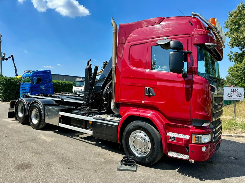 Scania R580 6X2 V8 HOOKLIFT + CRANE HIAB 211 E-4 HIPRO - ROTATOR - RETARDER - ALCOA ALU - RADIO - NL TRUCK - Lastväxlare lastbil, Kranbil: bild 2 Scania R580 6X2 V8 HOOKLIFT + CRANE HIAB 211 E-4 HIPRO - ROTATOR - RETARDER - ALCOA ALU - RADIO - NL TRUCK - Lastväxlare lastbil, Kranbil: bild 2
