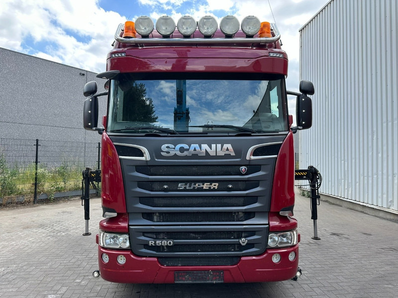 Scania R580 6X2 V8 HOOKLIFT + CRANE HIAB 211 E-4 HIPRO - ROTATOR - RETARDER - RADIO - NL TRUCK - Lastväxlare lastbil, Kranbil: bild 2 Scania R580 6X2 V8 HOOKLIFT + CRANE HIAB 211 E-4 HIPRO - ROTATOR - RETARDER - RADIO - NL TRUCK - Lastväxlare lastbil, Kranbil: bild 2