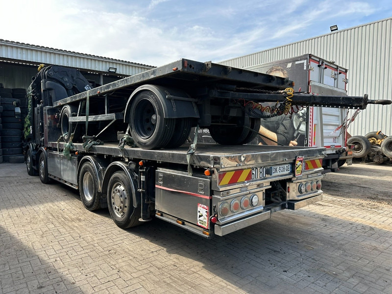 Scania R620 8x2 + KRAN HIAB 800EP-5 HiPro - RETARDER - LIFT/STEERING AXLE - HIGHLINE SLEEPER - LEATHER - ALCOA - Flakbil, Kranbil: bild 4 Scania R620 8x2 + KRAN HIAB 800EP-5 HiPro - RETARDER - LIFT/STEERING AXLE - HIGHLINE SLEEPER - LEATHER - ALCOA - Flakbil, Kranbil: bild 4
