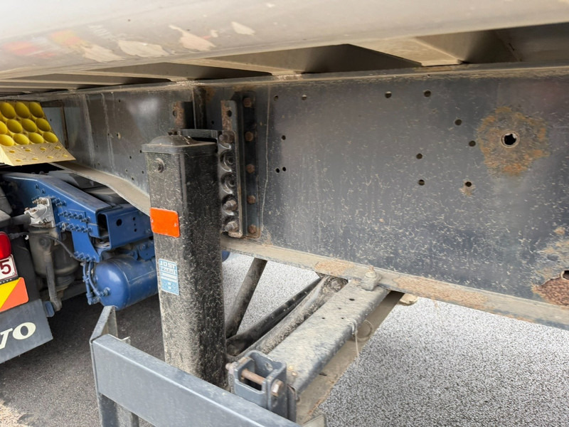 Tippbil semitrailer Schmitz Cargobull SKI 24 - 8.5 - 30m³ ALU TIPPER - STEEL CHASSIS - LIFT-AXLE - BELGIAN PAPERS: bild 17