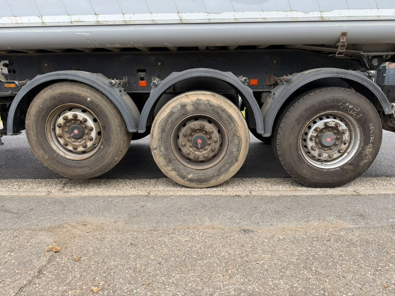 Tippbil semitrailer Schmitz Cargobull SKI 24 - 8.5 - 30m³ ALU TIPPER - STEEL CHASSIS - LIFT-AXLE - BELGIAN PAPERS: bild 9