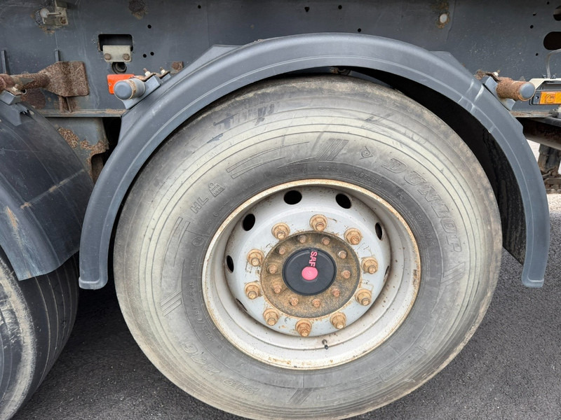 Tippbil semitrailer Schmitz Cargobull SKI 24 - 8.5 - 30m³ ALU TIPPER - STEEL CHASSIS - LIFT-AXLE - BELGIAN PAPERS: bild 16