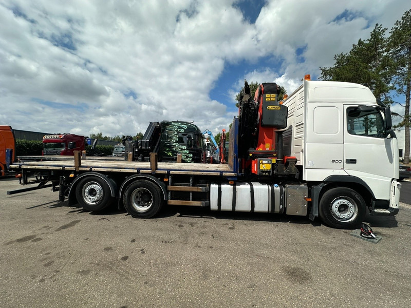 Volvo FH 500 6X2 + CRANE PALFINGER PK50002 E 6x - RETARDER - PLATFORM 6m20 - TWISTLOCKS 20' - 561.000km - EURO 5 - Kranbil: bild 5 Volvo FH 500 6X2 + CRANE PALFINGER PK50002 E 6x - RETARDER - PLATFORM 6m20 - TWISTLOCKS 20' - 561.000km - EURO 5 - Kranbil: bild 5