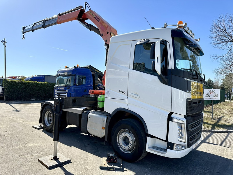 Volvo FH 540 TRACTOR + CRANE PK 18500 + RADIO - *449.000km* - EURO 6 - COC - 4 STABS - Kranbil: bild 1 Volvo FH 540 TRACTOR + CRANE PK 18500 + RADIO - *449.000km* - EURO 6 - COC - 4 STABS - Kranbil: bild 1