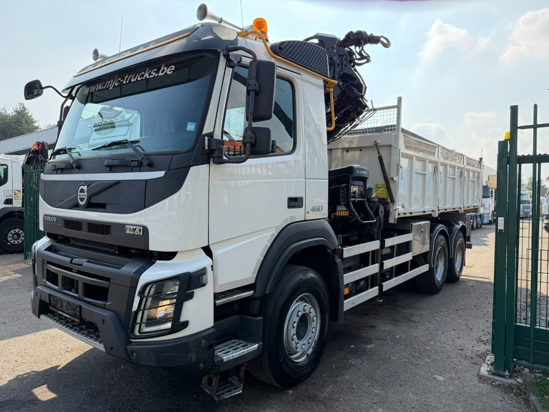 Volvo FMX 460 6x4 PRITSCHE + KRAN HIAB 244 E-5 HIPRO - ROTATOR - RADIO - *349.000km* - EURO 6 - 13T AXLES - BE TRUCK - Flakbil, Kranbil: bild 4 Volvo FMX 460 6x4 PRITSCHE + KRAN HIAB 244 E-5 HIPRO - ROTATOR - RADIO - *349.000km* - EURO 6 - 13T AXLES - BE TRUCK - Flakbil, Kranbil: bild 4