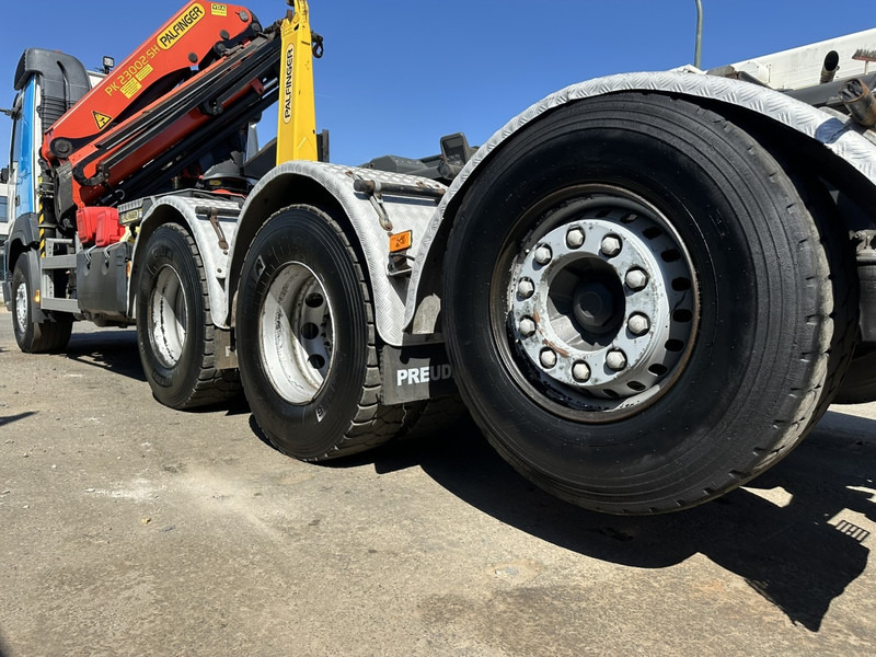 Lastväxlare lastbil, Kranbil Volvo FMX 460 8x4 TRIDEM HOOKLIFT + CRANE PK 23002 SH + GRABBER / ROTATOR - EURO 6 - LIFT + STEERING AXLE - *374.000km* - EXT BUMPER: bild 17