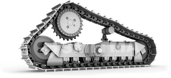 Cat D8R - Ram/ Chassi för Byggmaskiner: bild 1 Cat D8R - Ram/ Chassi för Byggmaskiner: bild 1