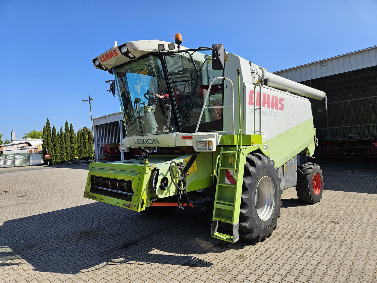 Claas Lexion 480 - Skördetröska: bild 2 Claas Lexion 480 - Skördetröska: bild 2
