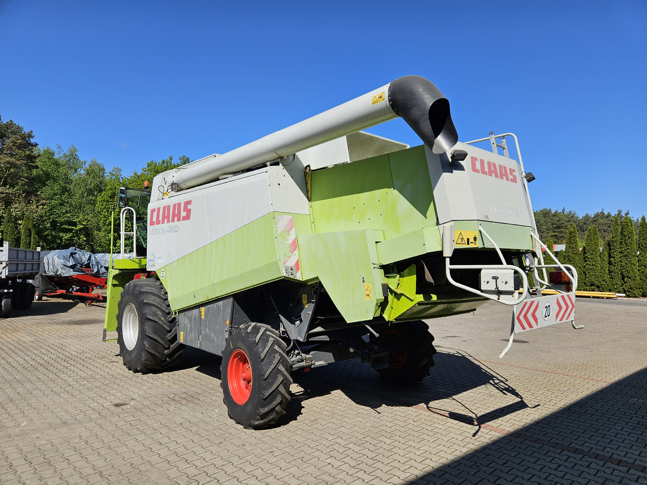 Claas Lexion 480 - Skördetröska: bild 3 Claas Lexion 480 - Skördetröska: bild 3