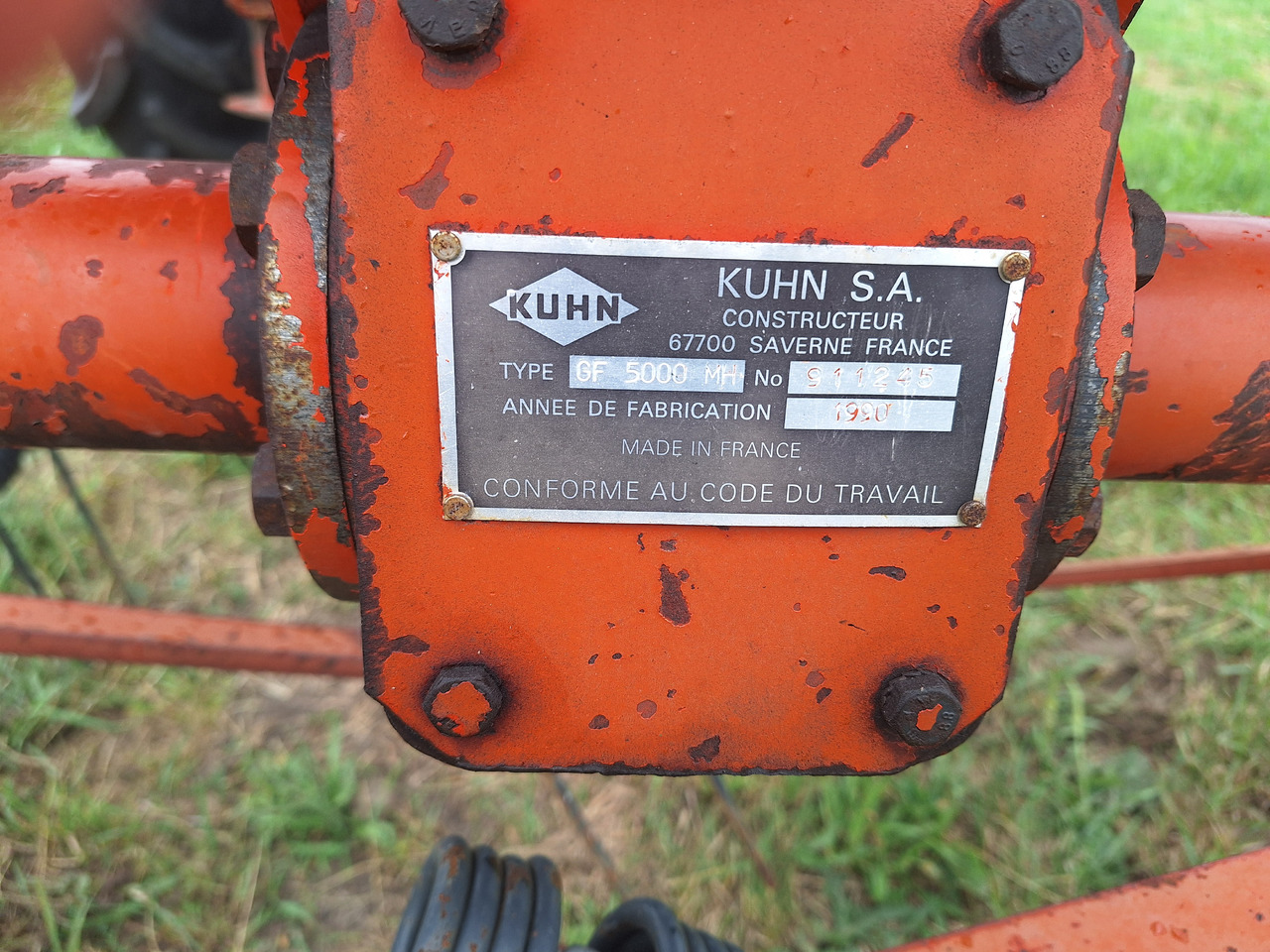 KUHN GF5000MH - Hövändare: bild 4 KUHN GF5000MH - Hövändare: bild 4