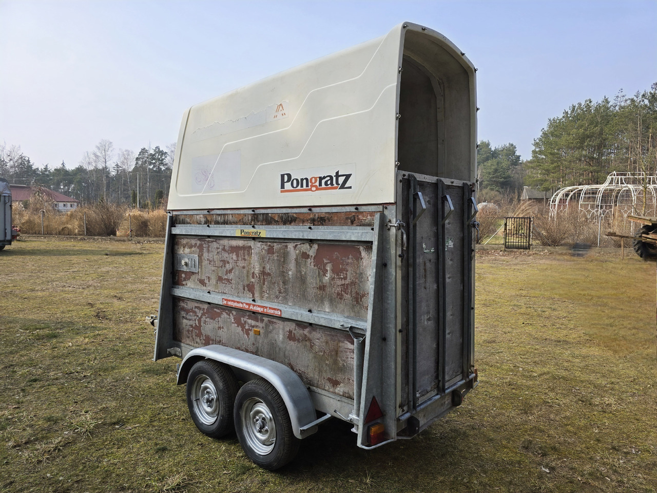 PONGRATZ PA 310 T - Djursläp: bild 5 PONGRATZ PA 310 T - Djursläp: bild 5