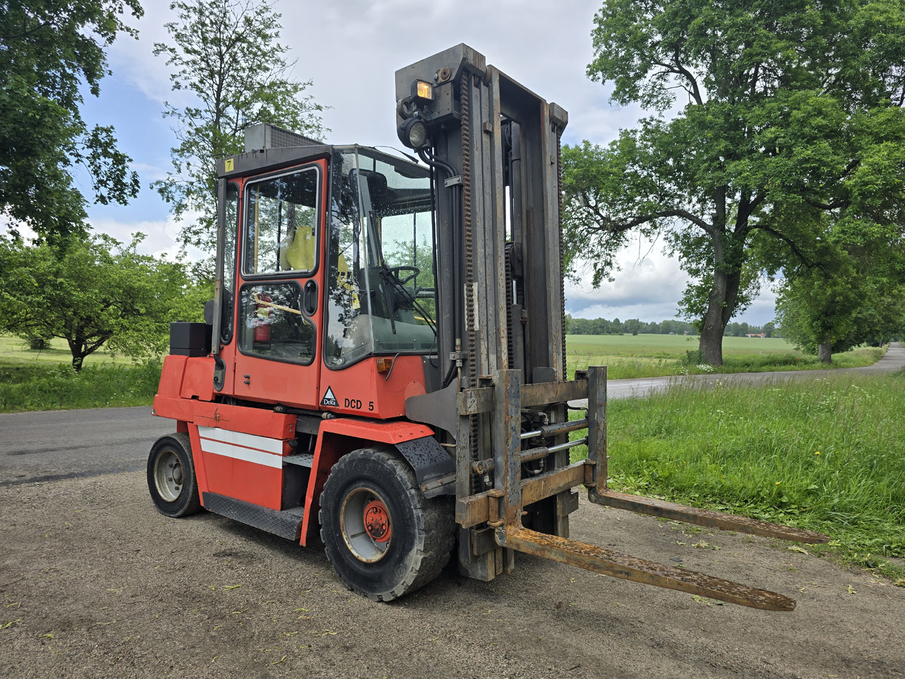 Kalmar DCD 55-6 Triplex - Motviktstruck: bild 1 Kalmar DCD 55-6 Triplex - Motviktstruck: bild 1