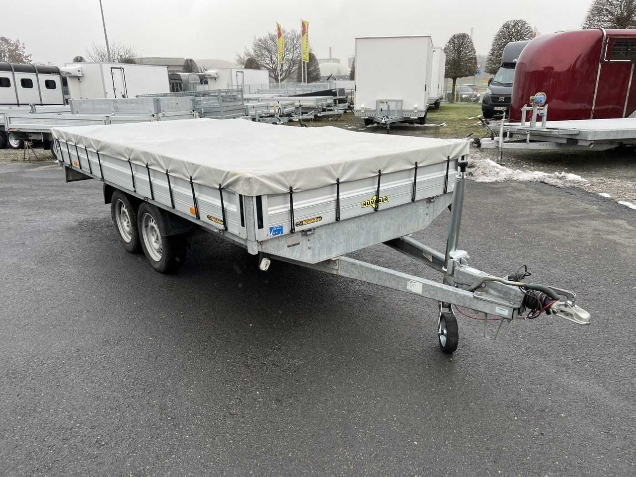 HUMBAUR HT 254118 Hochlader - Flaksläp: bild 1 HUMBAUR HT 254118 Hochlader - Flaksläp: bild 1
