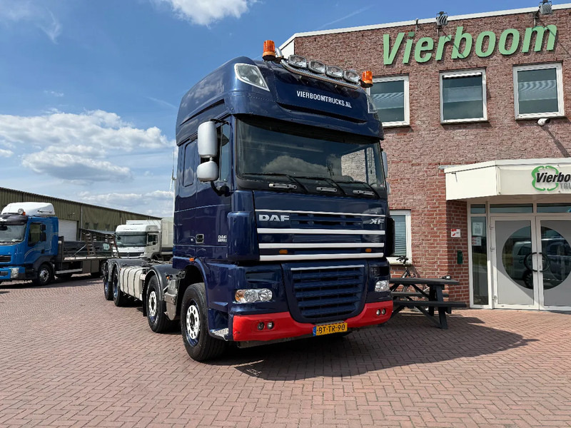 DAF XF 105 XF105-510 8X4 CHASSIS-RETARDER-HOLLAND TRUCK - Chassi lastbil: bild 1 DAF XF 105 XF105-510 8X4 CHASSIS-RETARDER-HOLLAND TRUCK - Chassi lastbil: bild 1