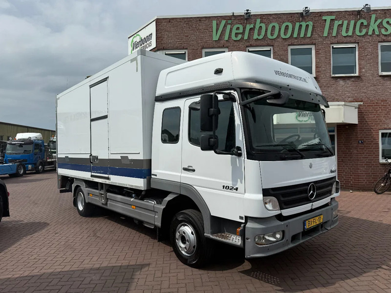 Mercedes-Benz Atego 1024 ATEGO 1024L Kuhlkoffer Carrier Anhangerkupplung TUV bis 10-2025 - Kylbil lastbil: bild 1 Mercedes-Benz Atego 1024 ATEGO 1024L Kuhlkoffer Carrier Anhangerkupplung TUV bis 10-2025 - Kylbil lastbil: bild 1