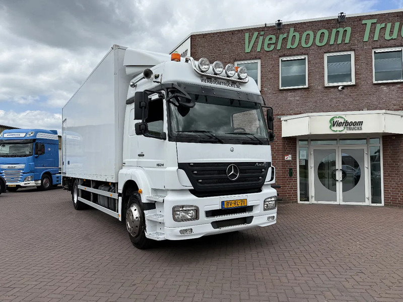 Mercedes-Benz Axor 1824 Axor 1824L mit 7.70m Koffer und Ladebordwand - Lastbil med skåp: bild 1 Mercedes-Benz Axor 1824 Axor 1824L mit 7.70m Koffer und Ladebordwand - Lastbil med skåp: bild 1
