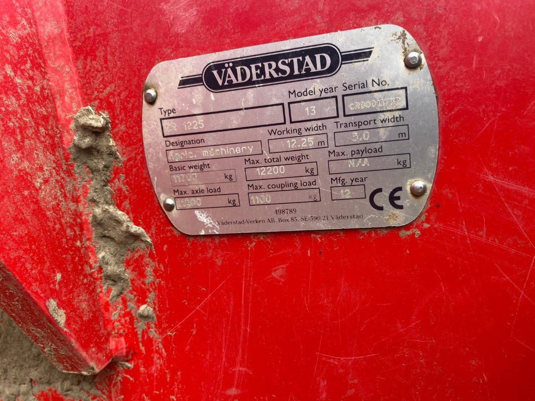 Väderstad Carrier 1225 # CrossCutter#neue Steelrunner - Tallriksredskap: bild 5 Väderstad Carrier 1225 # CrossCutter#neue Steelrunner - Tallriksredskap: bild 5