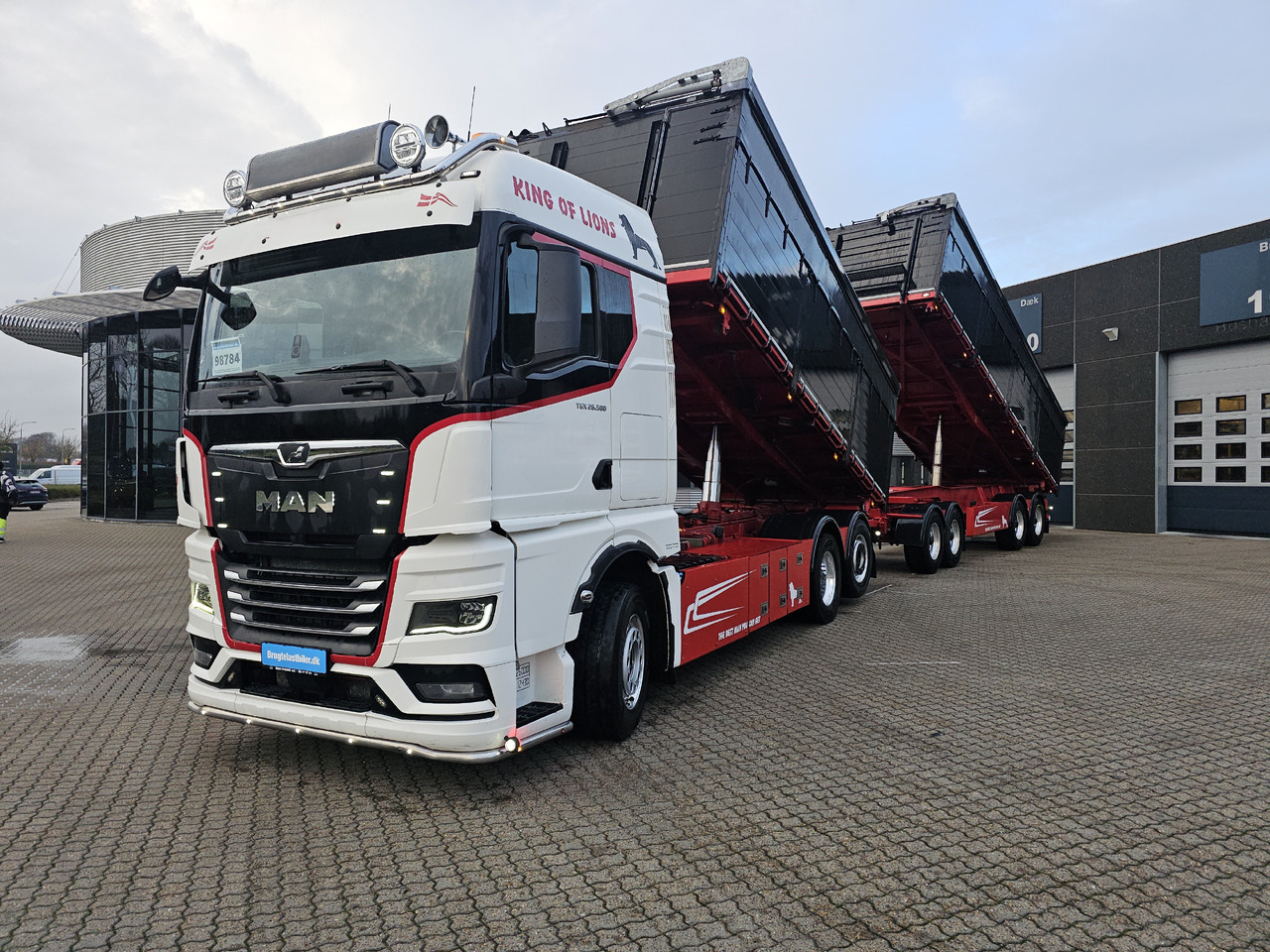 MAN TGX 26.580 6X2-4 Hængertræk - Tippbil lastbil: bild 1 MAN TGX 26.580 6X2-4 Hængertræk - Tippbil lastbil: bild 1