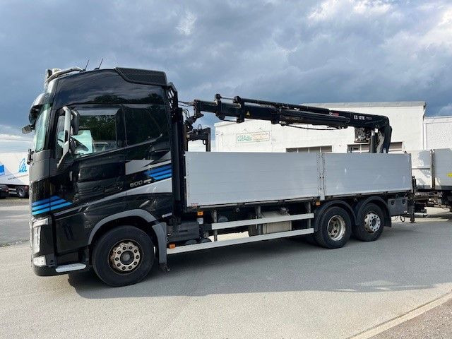 Volvo FH500 Baustoff LKW Hiap 177K Top gepflegt - Kranbil: bild 1 Volvo FH500 Baustoff LKW Hiap 177K Top gepflegt - Kranbil: bild 1