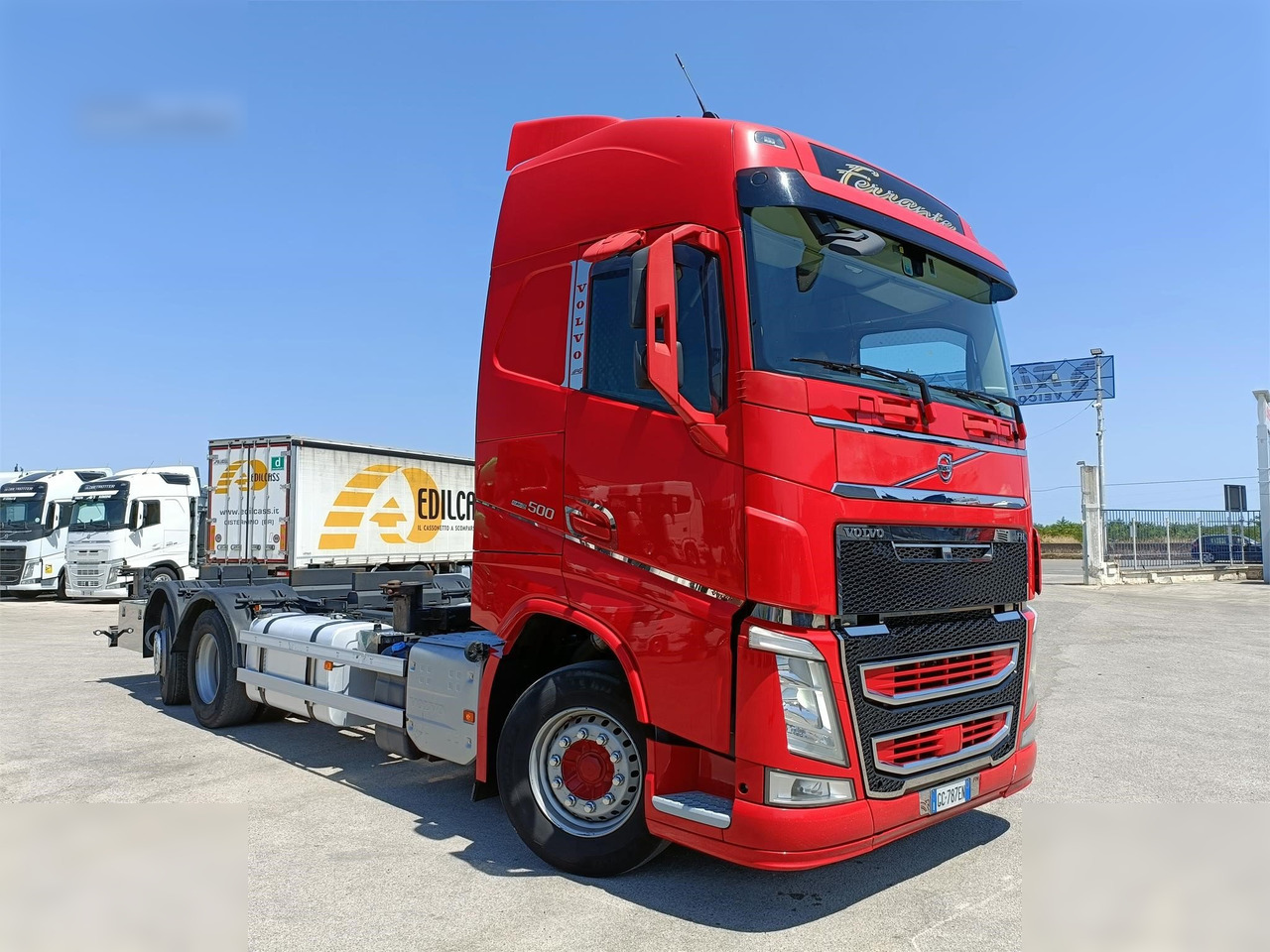 VOLVO FH500 - Containerbil/ Växelflak lastbil: bild 1 VOLVO FH500 - Containerbil/ Växelflak lastbil: bild 1
