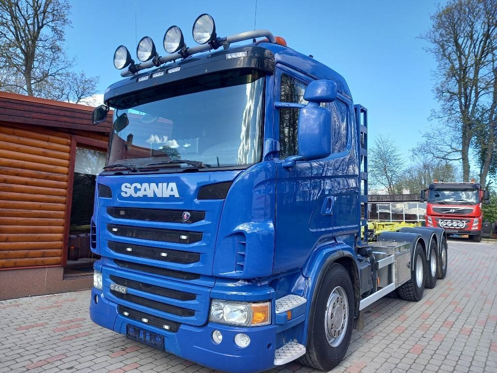 Scania G440, 8x4, GROSS WEIGHT 36000KG. - Containerbil/ Växelflak lastbil: bild 1 Scania G440, 8x4, GROSS WEIGHT 36000KG. - Containerbil/ Växelflak lastbil: bild 1