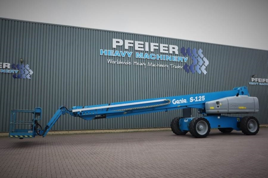Genie S125 Valid inspection, *Guarantee! Diesel, 4x4x4 D - Teleskoplift: bild 1 Genie S125 Valid inspection, *Guarantee! Diesel, 4x4x4 D - Teleskoplift: bild 1