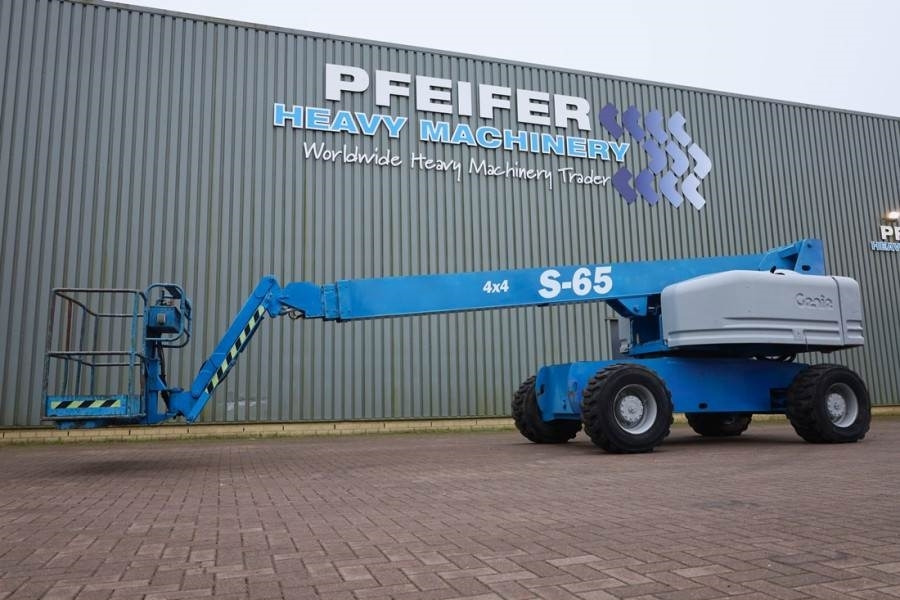 Genie S65 4WD Diesel, 4x4 Drive, 22m Working Height, 17m - Teleskoplift: bild 1 Genie S65 4WD Diesel, 4x4 Drive, 22m Working Height, 17m - Teleskoplift: bild 1