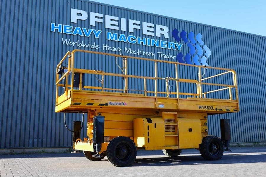 Haulotte H15SXL Diesel, 4x4 Drive, 15m Working Height, 500k - Saxlift: bild 1 Haulotte H15SXL Diesel, 4x4 Drive, 15m Working Height, 500k - Saxlift: bild 1