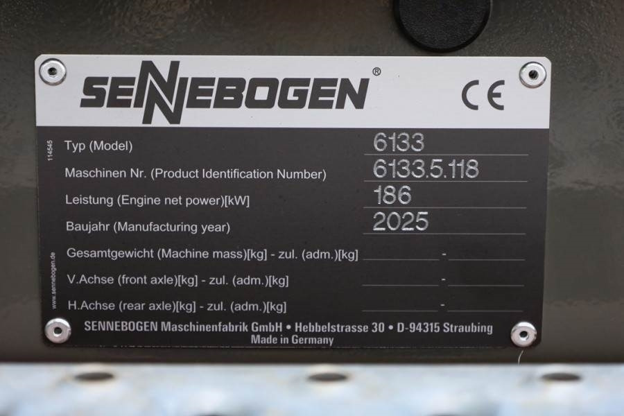 Bandgående kran Sennebogen 6133E Valid inspection, *Guarantee! Available For: bild 6