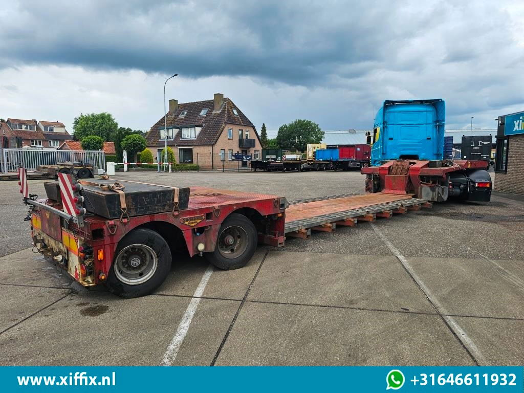 Broshuis 2-ass. Dubbel 2x uitschuifbare dieplader met afneembare nek / 2x gestuu - Låg lastare semitrailer: bild 4 Broshuis 2-ass. Dubbel 2x uitschuifbare dieplader met afneembare nek / 2x gestuu - Låg lastare semitrailer: bild 4