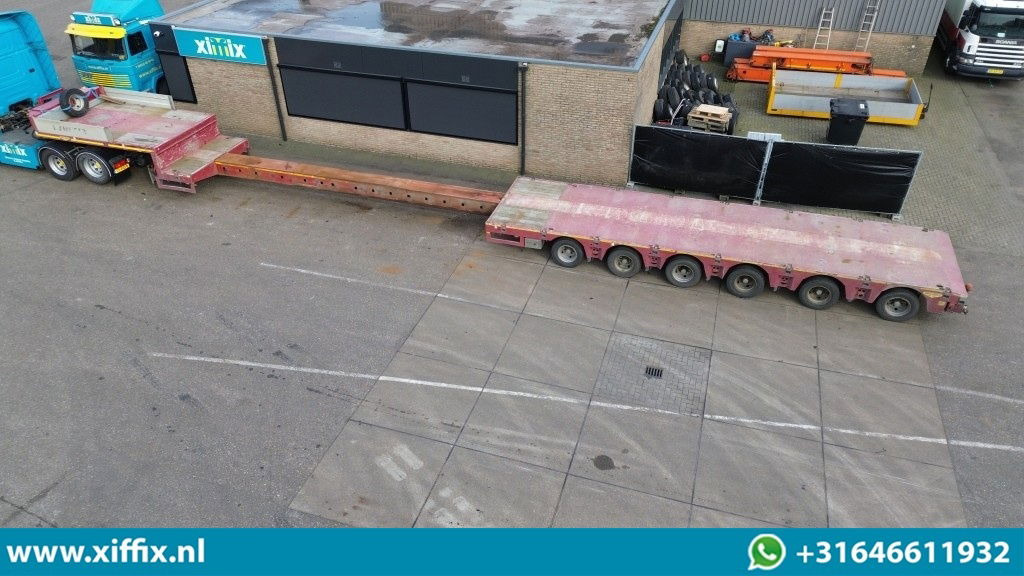 Broshuis 6-ass. Uitschuifbare semi dieplader / SL assen / 5x gestuurd - Låg lastare semitrailer: bild 2 Broshuis 6-ass. Uitschuifbare semi dieplader / SL assen / 5x gestuurd - Låg lastare semitrailer: bild 2