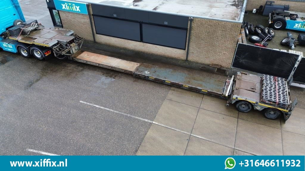 Diversen Kel-bert 2-ass. Uitschuifbare dieplader met afneembare nek / 2x gestuur - Låg lastare semitrailer: bild 3 Diversen Kel-bert 2-ass. Uitschuifbare dieplader met afneembare nek / 2x gestuur - Låg lastare semitrailer: bild 3