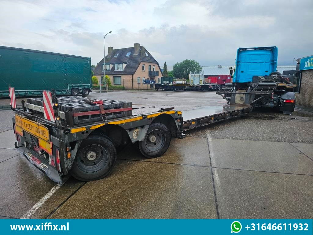 Diversen Kel-bert 2-ass. Uitschuifbare dieplader met afneembare nek / 2x gestuur - Låg lastare semitrailer: bild 4 Diversen Kel-bert 2-ass. Uitschuifbare dieplader met afneembare nek / 2x gestuur - Låg lastare semitrailer: bild 4