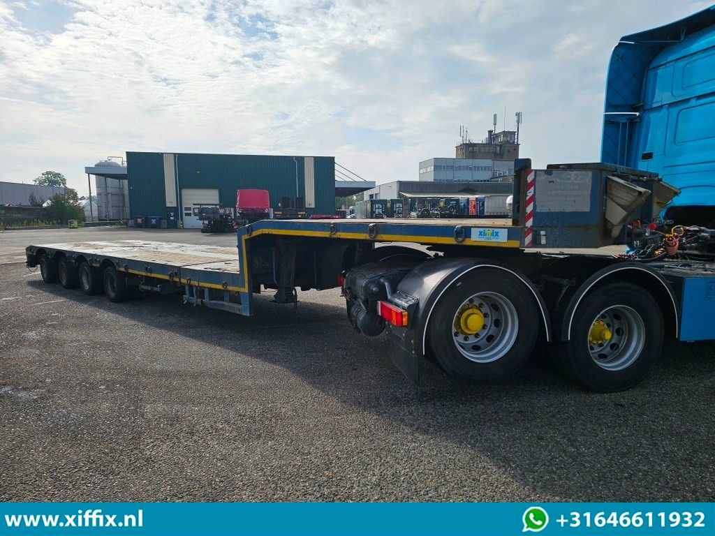 ES-GE 4-ass. Uitschuifbare semi dieplader / 78 cm. Hoog / 2x naloop gestuurd - Låg lastare semitrailer: bild 4 ES-GE 4-ass. Uitschuifbare semi dieplader / 78 cm. Hoog / 2x naloop gestuurd - Låg lastare semitrailer: bild 4