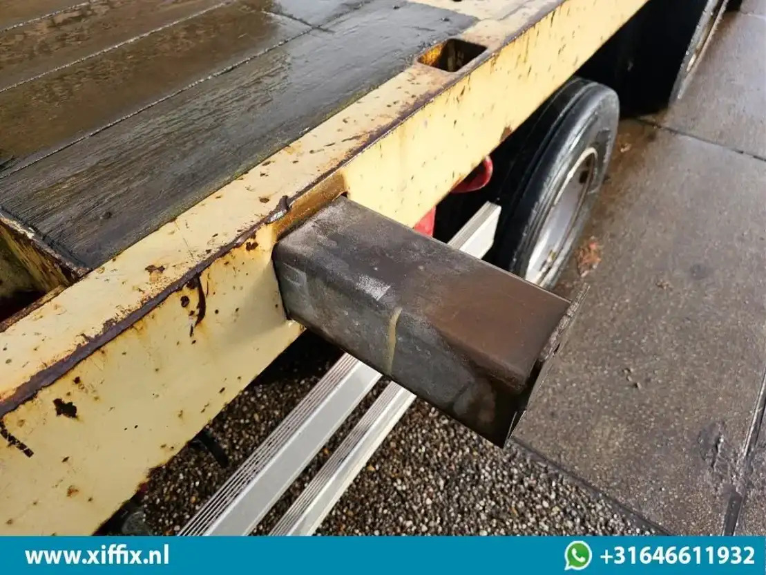 Flaktrailer ES-GE 4-ass. Vlakke uitschuifbare Mega oplegger / 4x gestuurd / 14129: bild 14