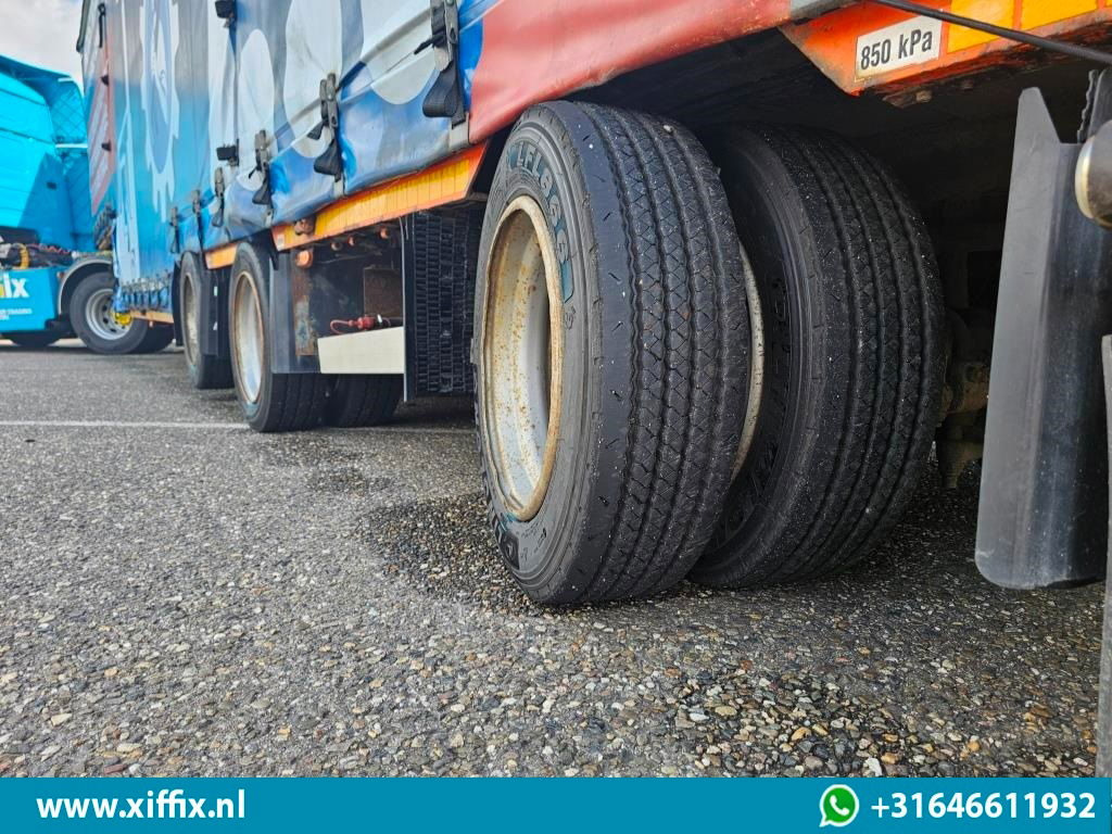 Meusburger 3-ass. Dieplader met huifopbouw / Naloop gestuurd - Låg lastare semitrailer: bild 5 Meusburger 3-ass. Dieplader met huifopbouw / Naloop gestuurd - Låg lastare semitrailer: bild 5
