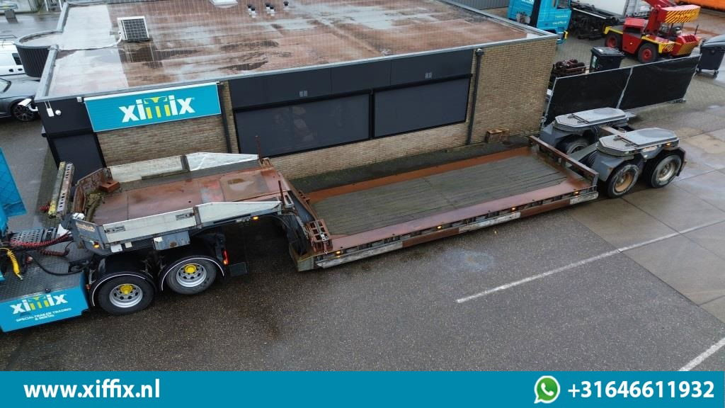 Nooteboom 2-ass. Dieplader met afneembare Nek / 16 Ton assen / 2x gestuurd - Låg lastare semitrailer: bild 1 Nooteboom 2-ass. Dieplader met afneembare Nek / 16 Ton assen / 2x gestuurd - Låg lastare semitrailer: bild 1