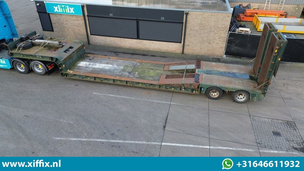 Nooteboom 2-ass. Dieplader met dubbele hydr. Kleppen / 2x gestuurd - Låg lastare semitrailer: bild 2 Nooteboom 2-ass. Dieplader met dubbele hydr. Kleppen / 2x gestuurd - Låg lastare semitrailer: bild 2