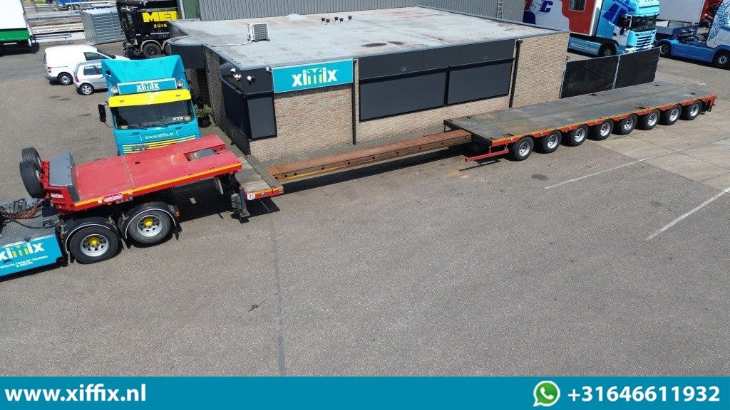 Nooteboom 8-ass. Uitschuifbare semi dieplader / 274 cm. Breed / 6x gestuurd - Låg lastare semitrailer: bild 1 Nooteboom 8-ass. Uitschuifbare semi dieplader / 274 cm. Breed / 6x gestuurd - Låg lastare semitrailer: bild 1