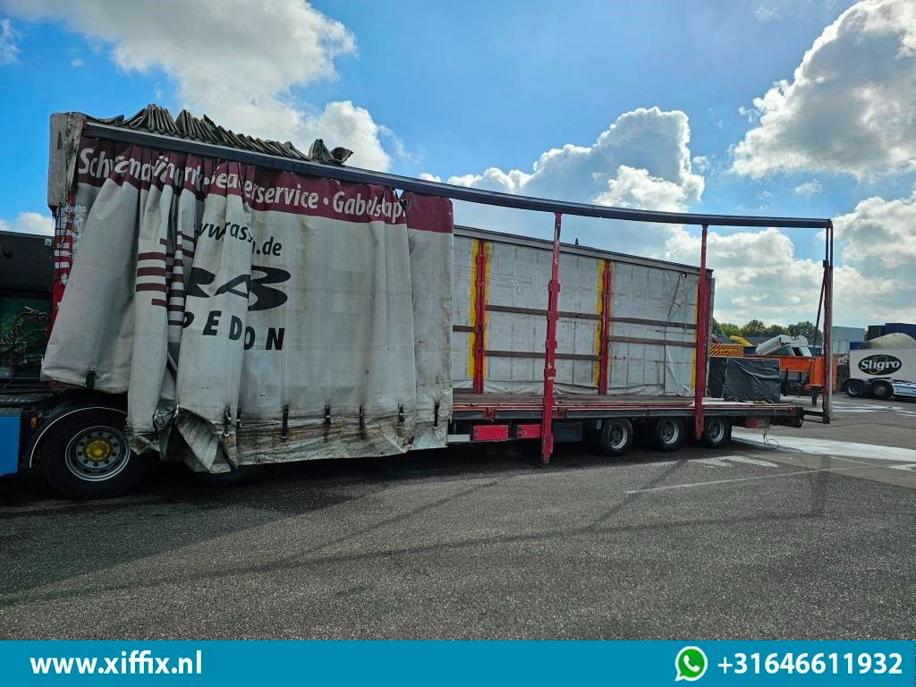 Wiese 3-ass. Semi dieplader met huifopbouw - Låg lastare semitrailer: bild 4 Wiese 3-ass. Semi dieplader met huifopbouw - Låg lastare semitrailer: bild 4