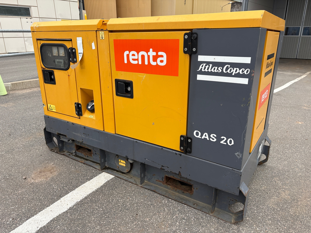 Atlas Copco QAS20 - Elgenerator: bild 1 Atlas Copco QAS20 - Elgenerator: bild 1