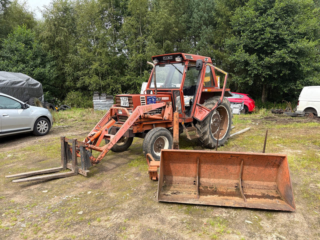 Fiat 580 - Traktor: bild 1 Fiat 580 - Traktor: bild 1