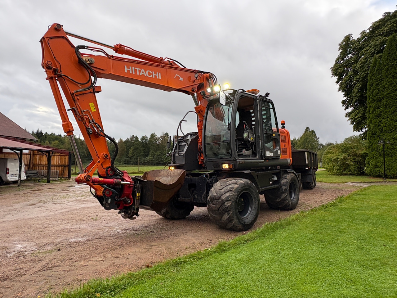 Hitachi ZX145W-3 - Grävmaskin: bild 1 Hitachi ZX145W-3 - Grävmaskin: bild 1