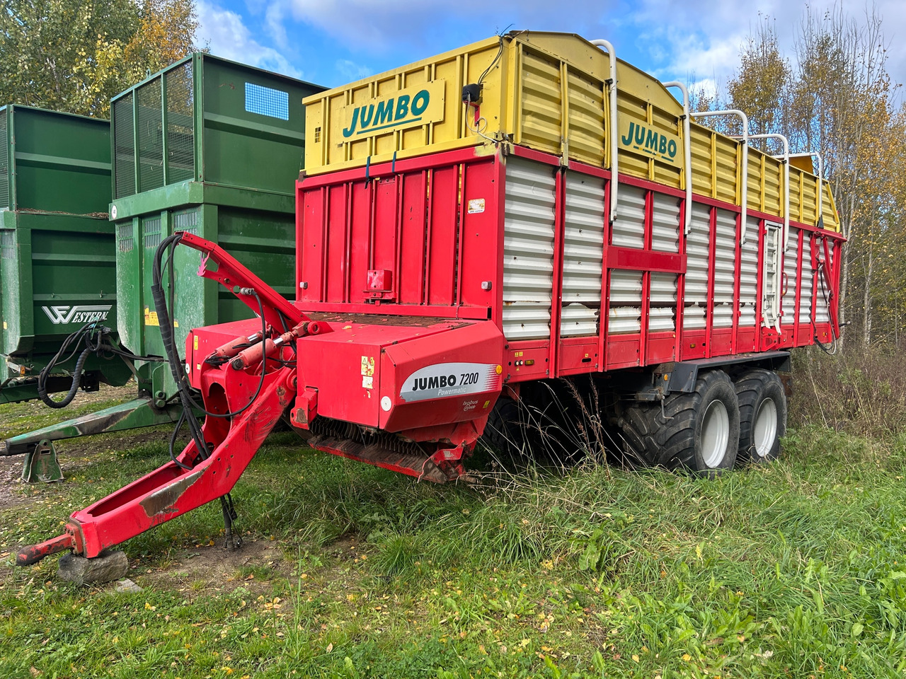 Jumbo 7200 powermatic - Traktorvagn: bild 1 Jumbo 7200 powermatic - Traktorvagn: bild 1