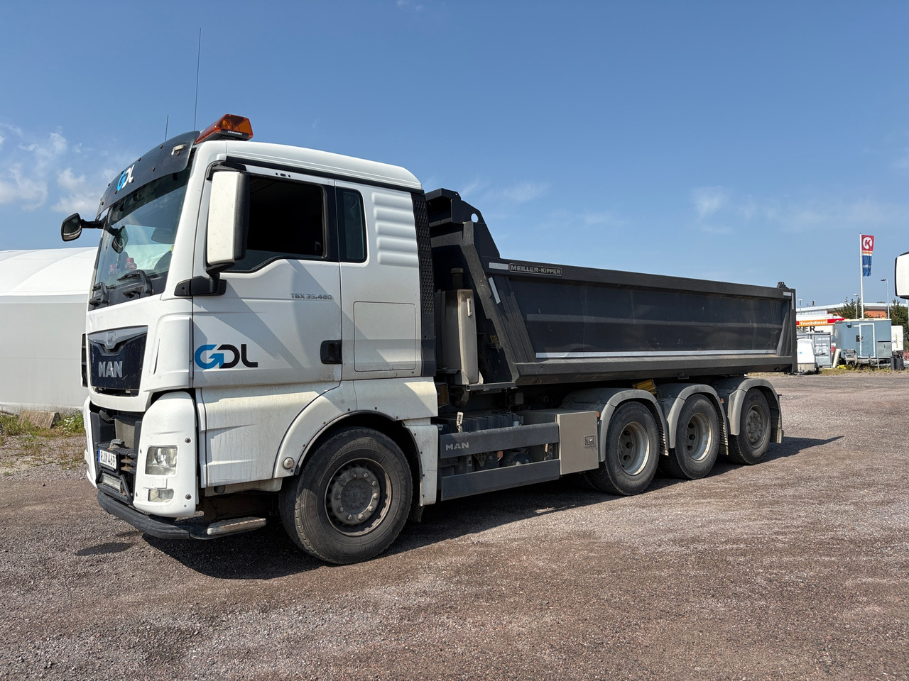 MAN TGX 35.480 8X4-4 BL - Tippbil lastbil: bild 1 MAN TGX 35.480 8X4-4 BL - Tippbil lastbil: bild 1