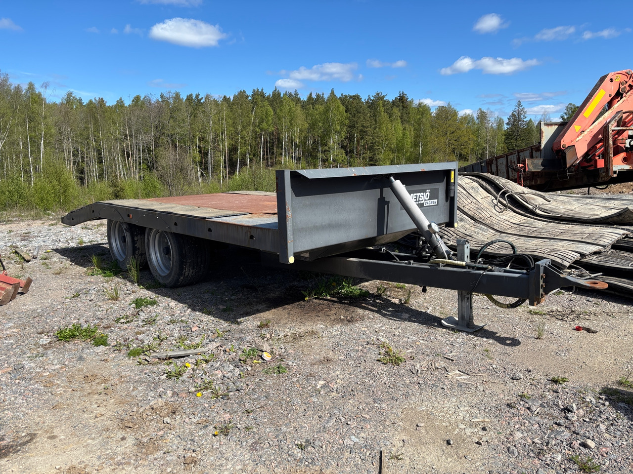 Metsjö MT17 - Låg lastare trailer: bild 1 Metsjö MT17 - Låg lastare trailer: bild 1