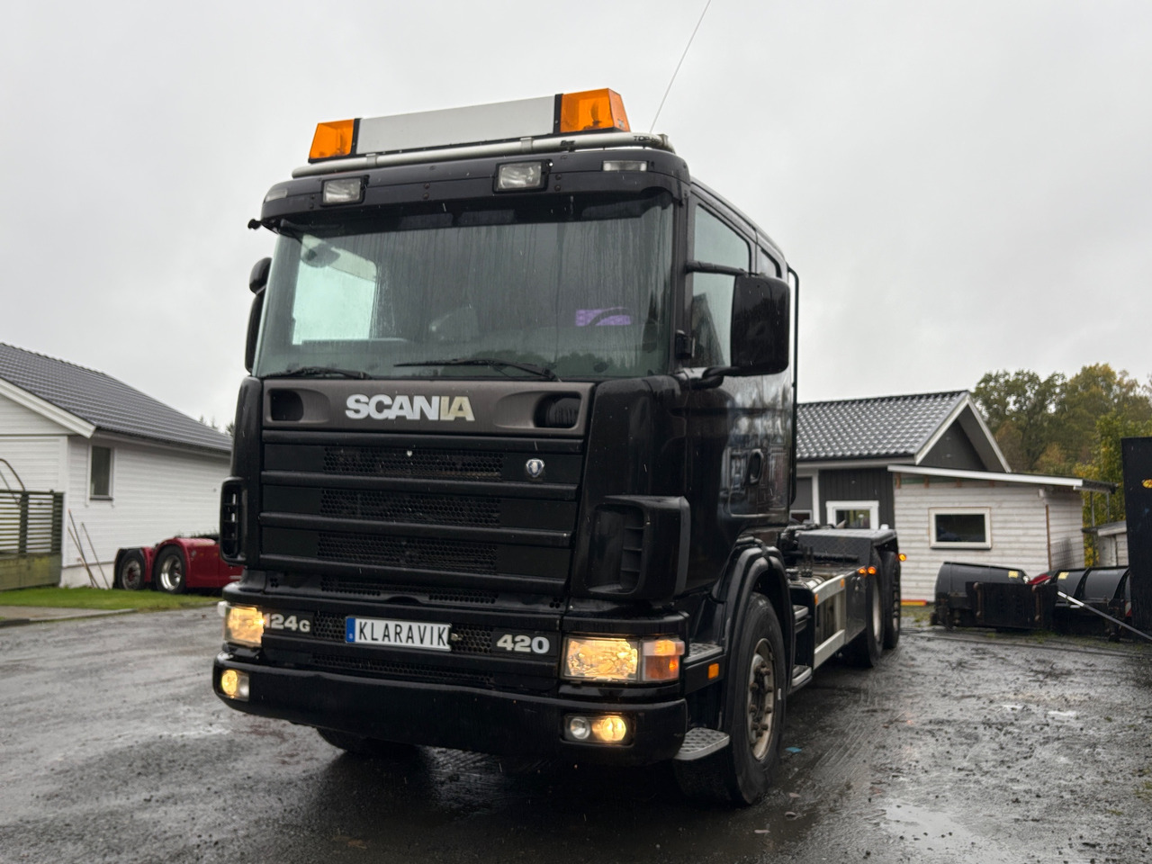 Scania 124G 420 - Lastväxlare lastbil: bild 1 Scania 124G 420 - Lastväxlare lastbil: bild 1