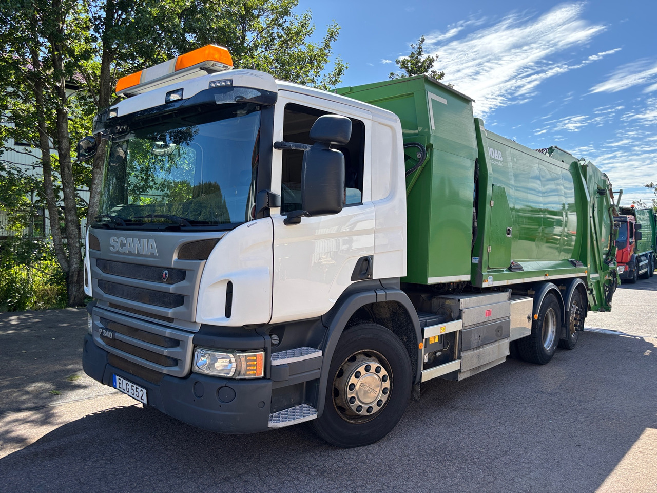 Scania P340 - Sopbil: bild 1 Scania P340 - Sopbil: bild 1