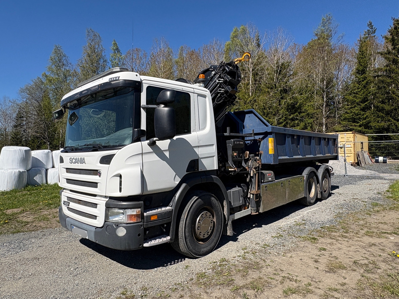 Scania P400 6x2 - Lastväxlare lastbil: bild 1 Scania P400 6x2 - Lastväxlare lastbil: bild 1