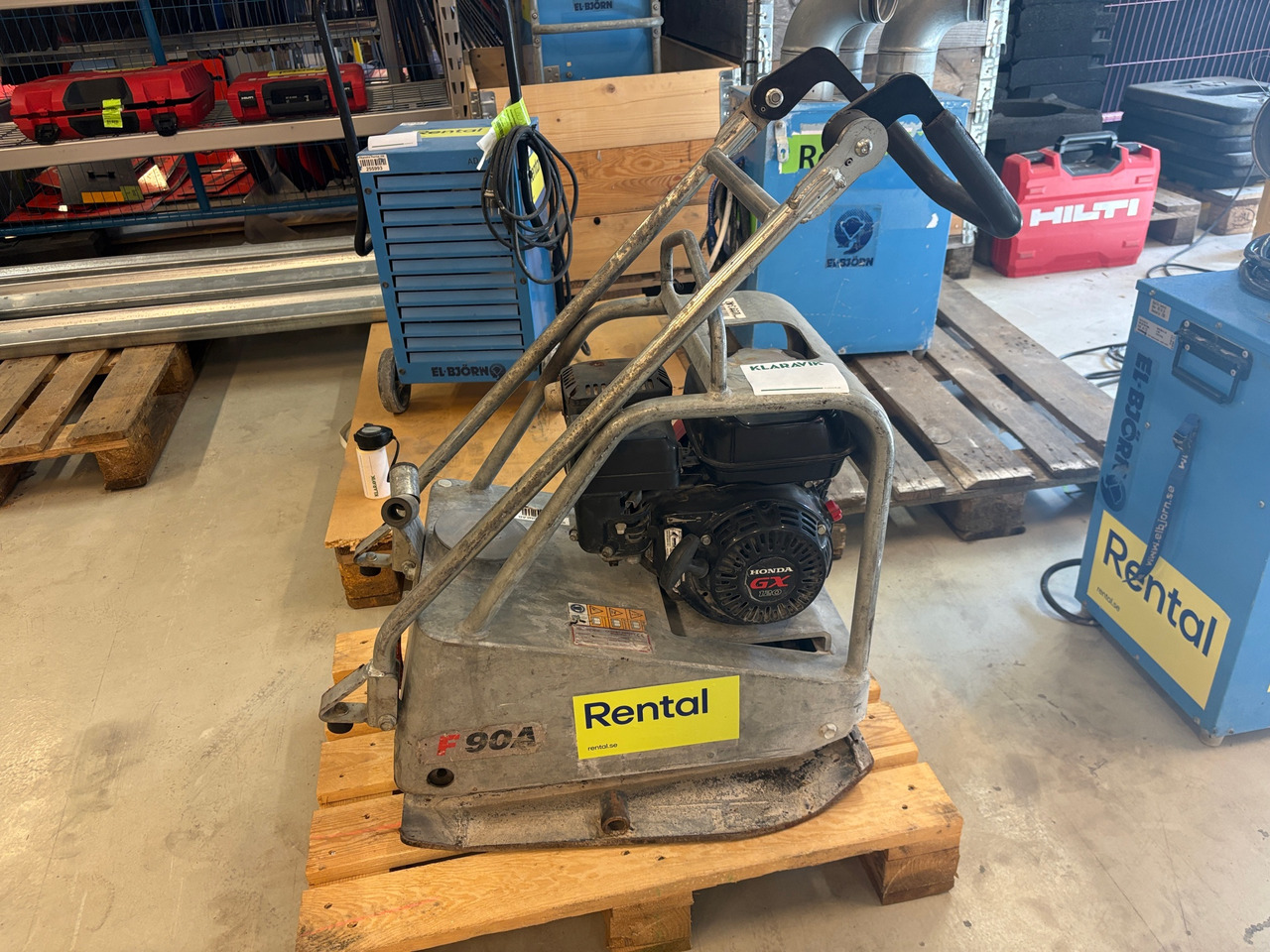 Swepac F 90 A - Vibroplatta: bild 1 Swepac F 90 A - Vibroplatta: bild 1